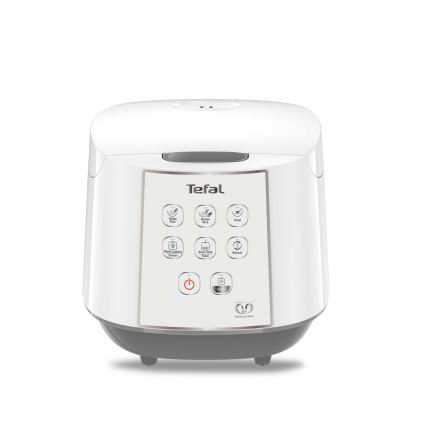 Tefal - Oală electrică pentru orez 8în1 EASY COOK 750W/230V 5 l albă