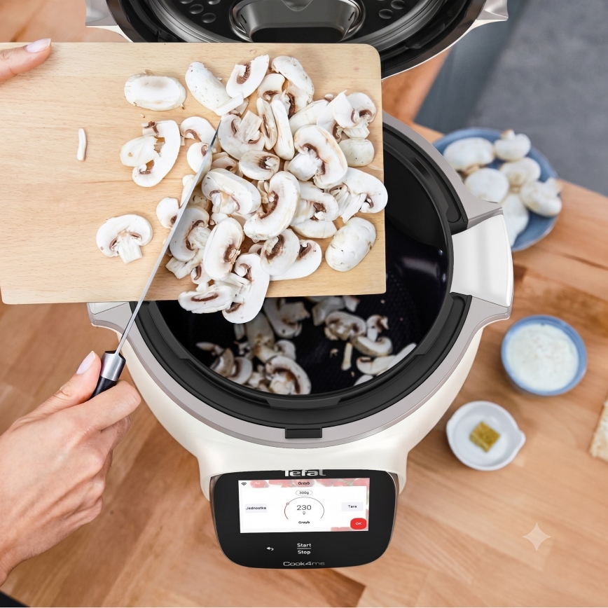 Tefal - Oală sub presiune electrică multifuncțională 6 l COOK4ME TOUCH PRO 1600W/230V Wi-Fi