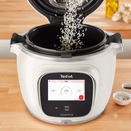 Tefal - Oală sub presiune electrică multifuncțională 6 l COOK4ME TOUCH PRO 1600W/230V Wi-Fi