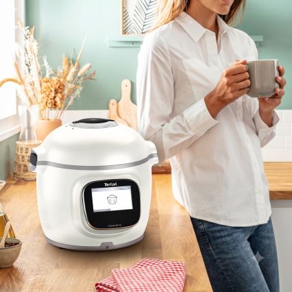Tefal - Oală sub presiune electrică multifuncțională 6 l COOK4ME TOUCH PRO 1600W/230V Wi-Fi