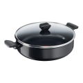 Tefal - Oală joasă cu capac SIMPLY CLEAN, 28 cm