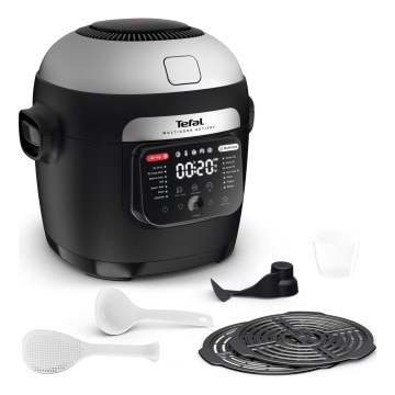 Tefal - Oală multifuncțională și friteuză cu aer cald 2-în-1 MULTICOOK ACTIFRY 1334W/230V 6 l