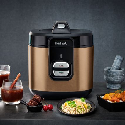 Tefal - Oală pentru orez COPPERTINTO 600/230V 2 l culoare cupru