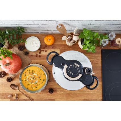 Tefal - Oală sub presiune 6 l CLIPSINMINUT' NATURAL ECO RESPECT