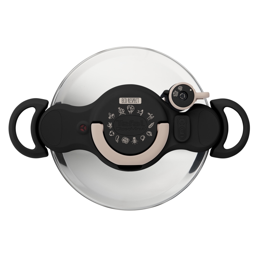 Tefal - Oală sub presiune 6 l CLIPSINMINUT' NATURAL ECO RESPECT