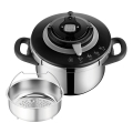 Tefal - Oală sub presiune din inox CLIPSO+ CHEF, capacitate 4,5 l