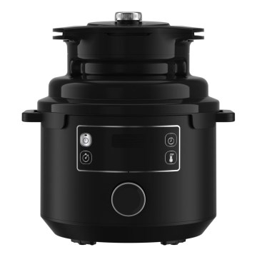 Tefal - Oală sub presiune electrică multifuncțională 7,6 l 1200W/230V neagră