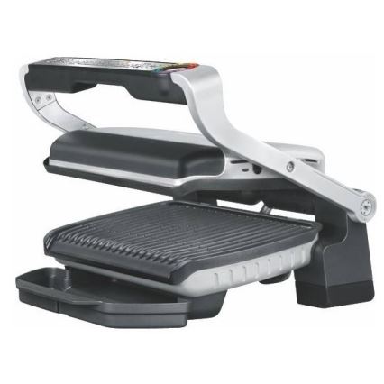 Tefal - Grill de contact OPTIGRILL+ INOX WAFFLES 2000W/230V negru/crom