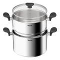 Tefal PRIMARY - Oală pentru cuscus cu coș pentru aburi, 24 cm