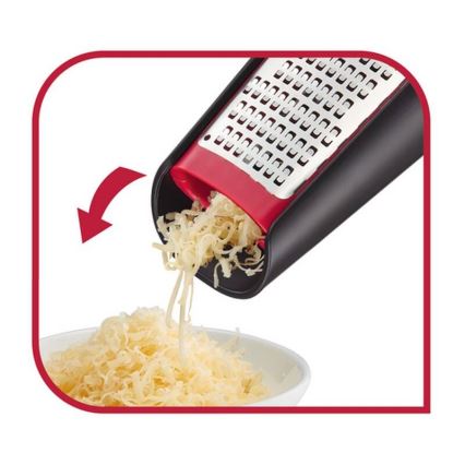 Tefal - Râzătoare manuală cu două fețe INGENIO inox/negru