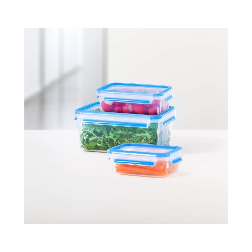 Tefal - Recipient pentru alimente MASTER SEAL FRESH, 3,7 l, albastru