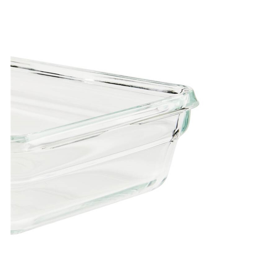 Tefal - Recipient pentru alimente MSEAL GLASS, 0,45 l, roșu/sticlă