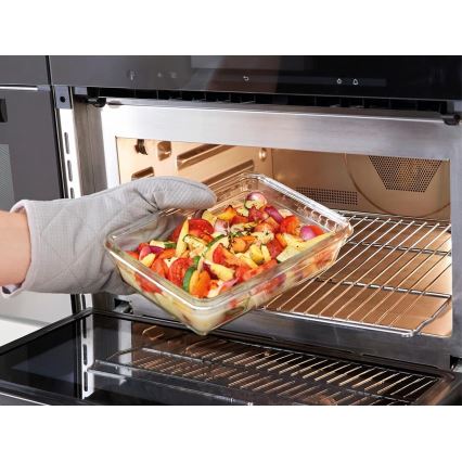 Tefal - Recipient pentru alimente MSEAL GLASS 1,3 l roșu/sticlă