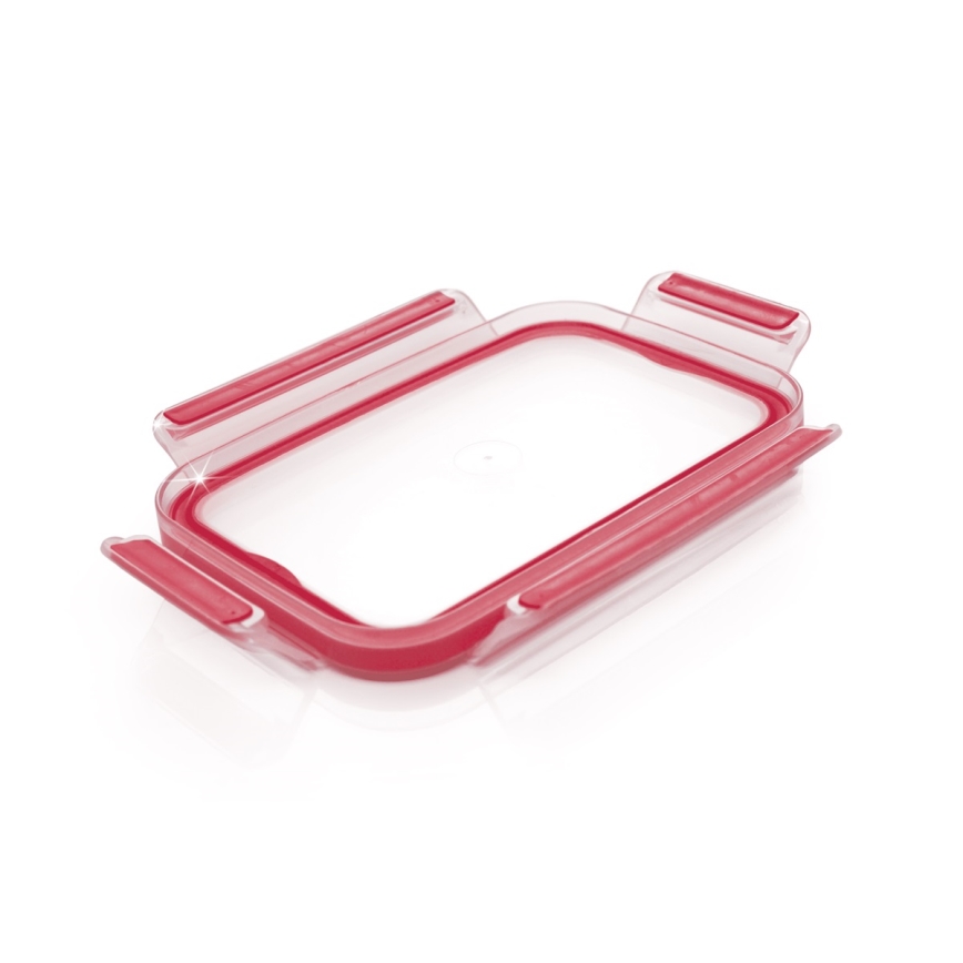 Tefal - Recipient pentru alimente MSEAL GLASS 1,3 l roșu/sticlă