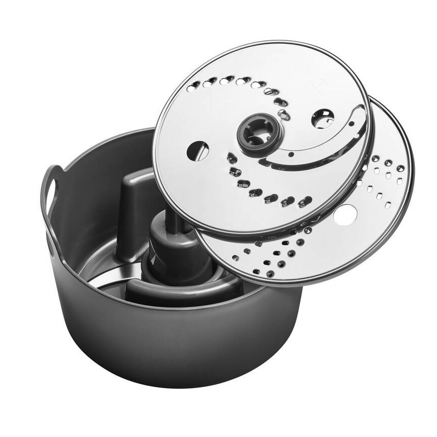 Tefal - Robot de bucătărie DOUBLE FORCE 1000W/230V negru