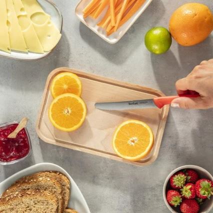 Tefal - Set de 3 cuțite din oțel inoxidabil COLORFOOD