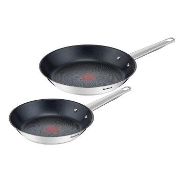 Tefal - Set de 2 tigăi COOK EAT 24/28 cm