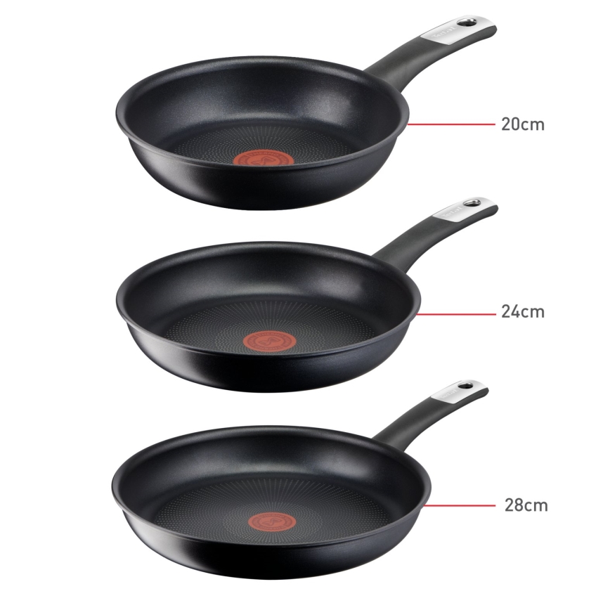 Tefal - Set de 3 tigăi PERFECT TOUCH