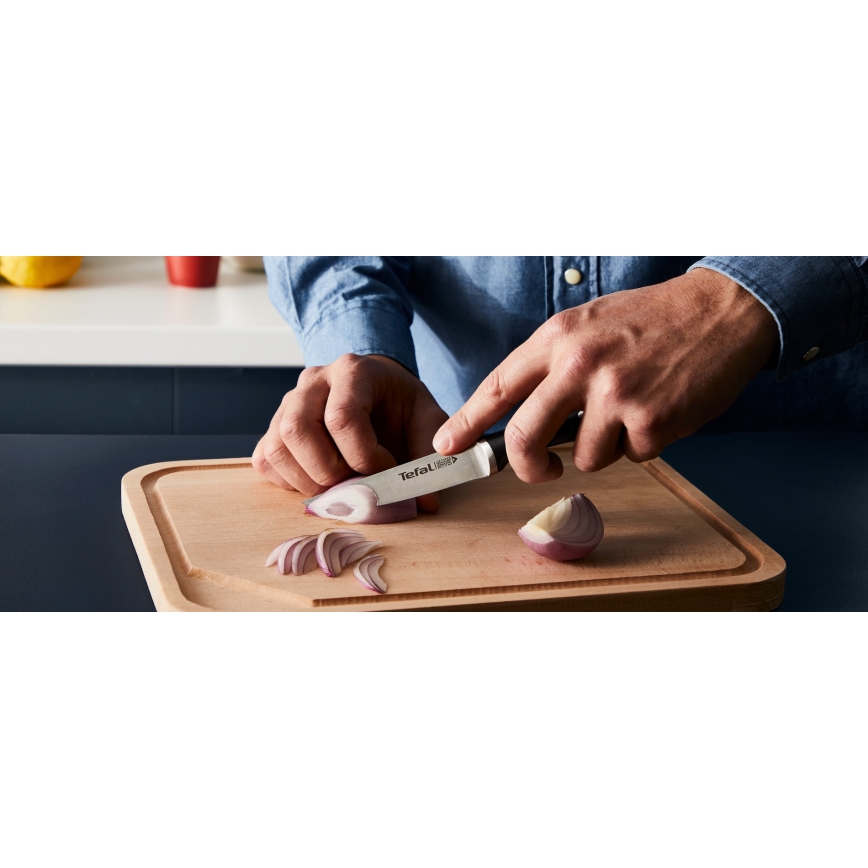 Tefal - Set de cuțite de bucătărie ICE FORCE cu suport, 4 piese