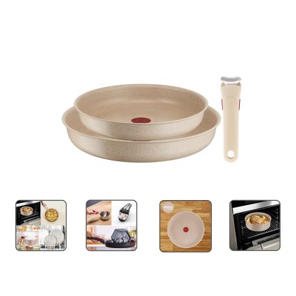 Tefal - Set de tigăi 3 piese INGENIO DELIGHT