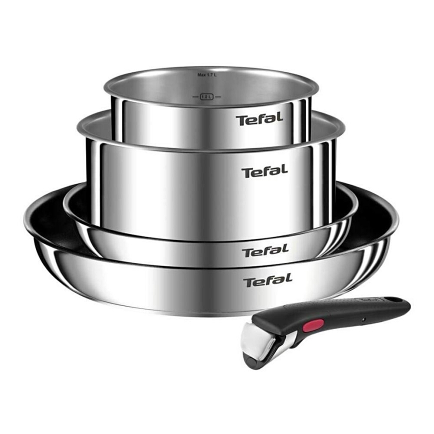 Tefal - Set de vase 5 piese INGENIO EMOTION din inox