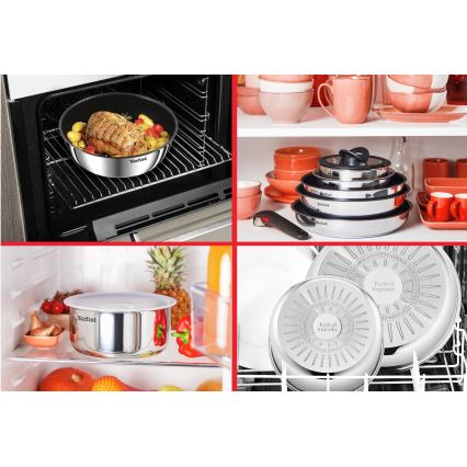 Tefal - Set de vase INGENIO COOK, 3 piese, inox
