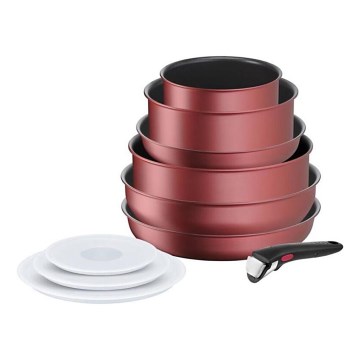 Tefal - Set de vase INGENIO DAILY CHEF, 10 piese, finisaj cupru
