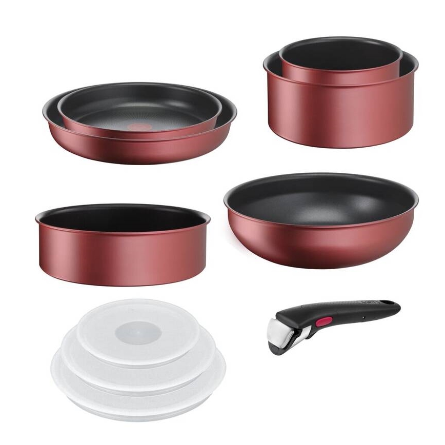 Tefal - Set de vase INGENIO DAILY CHEF, 10 piese, finisaj cupru