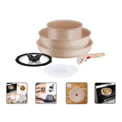 Tefal - Set de vase Ingenio Delight, 17 piese