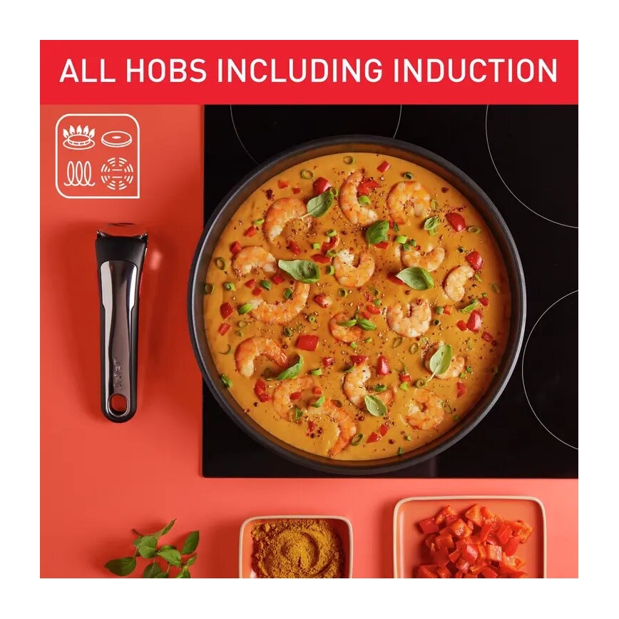 Tefal - Set de vase INGENIO PREFERENCE ON, 13 piese, inox