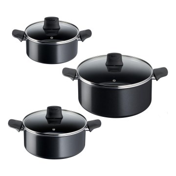 Tefal - Set de vase pentru gătit, 7 piese, GENEROUS COOK