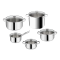 Tefal - Set de vase pentru gătit DAILY COOK, 10 piese, oțel inoxidabil