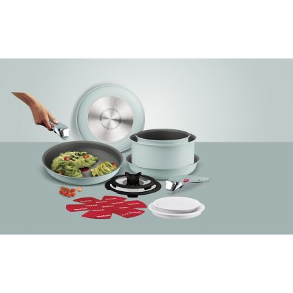 Tefal - Set de vase pentru gătit INGENIO HALO, 15 piese