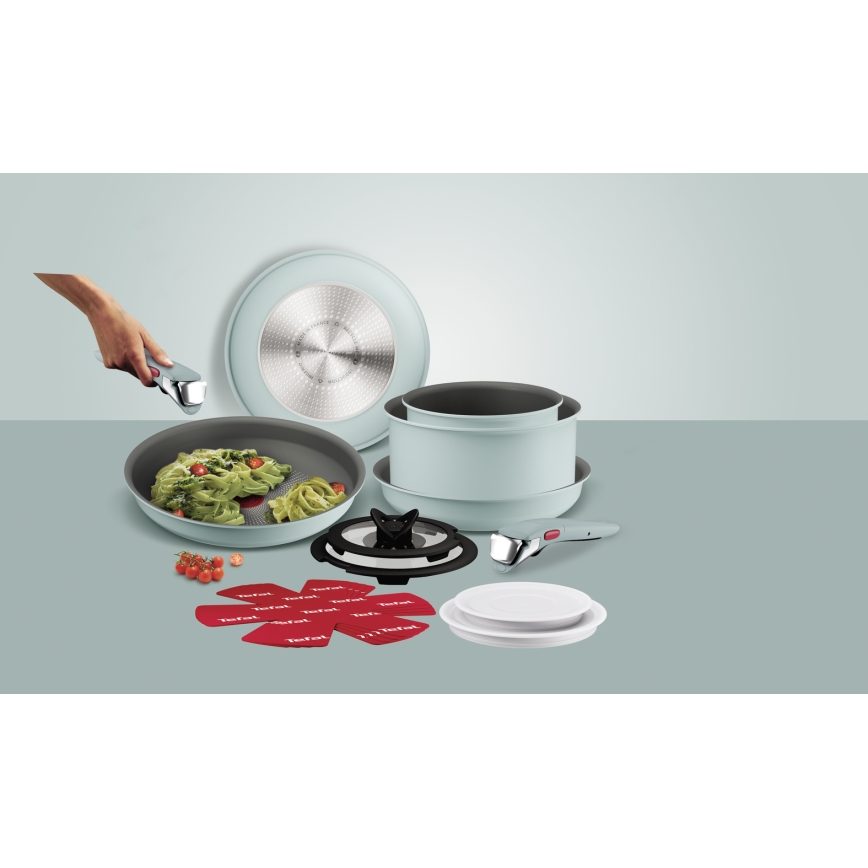 Tefal - Set de vase pentru gătit INGENIO HALO, 15 piese