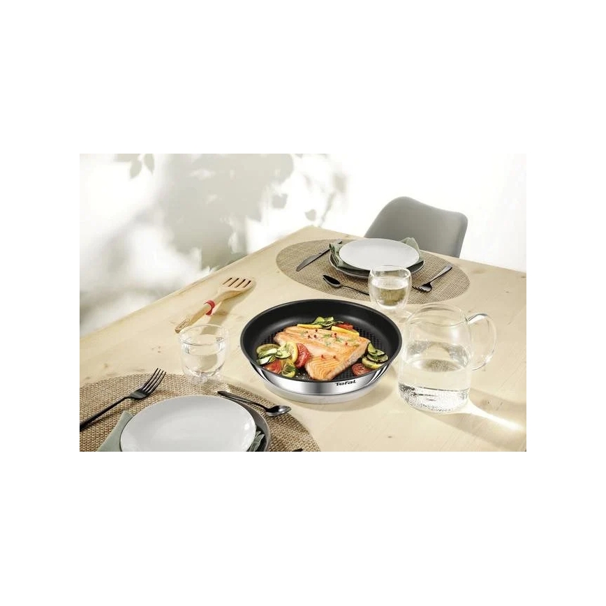 Tefal - Set de vase INGENIO EMOTION din inox, 10 piese