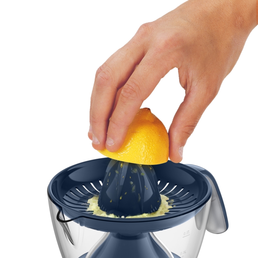 Tefal - Stoarcător electric pentru citrice MORNING CITRUS PRESS 0,8 l 25W/230V albastru