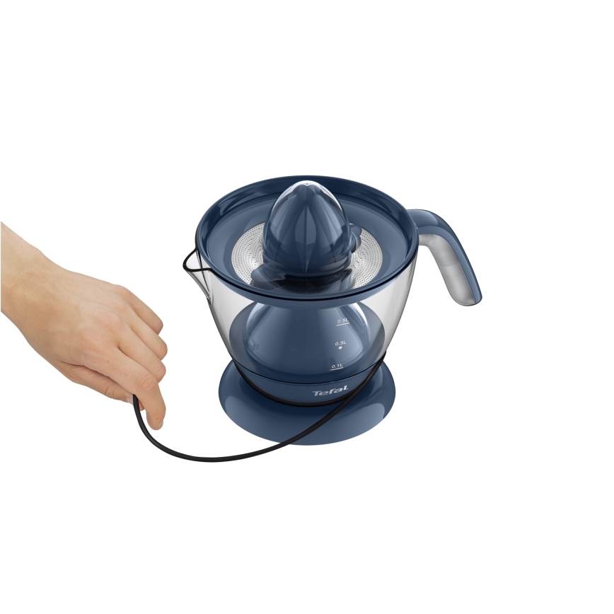 Tefal - Stoarcător electric pentru citrice MORNING CITRUS PRESS 0,8 l 25W/230V albastru