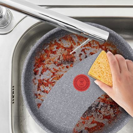 Tefal - Tigăie Wok HARD STONE 28 cm