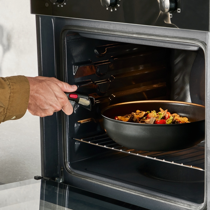 Tefal - Tigaie WOK INGENIO Excellence Fusion, 28 cm