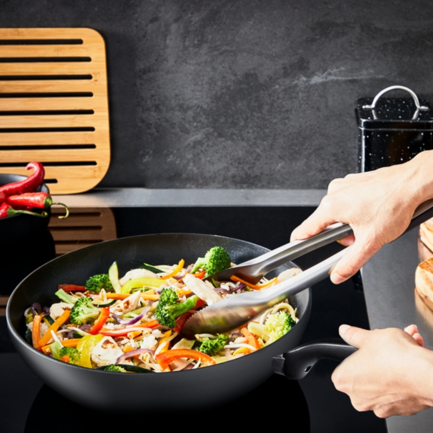 Tefal - Tigaie wok TITANIUM FORCE 28 cm