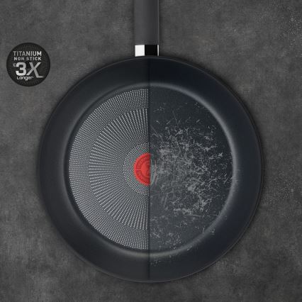 Tefal - Tigaie wok TITANIUM FORCE 28 cm