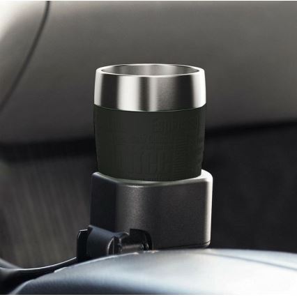 Tefal - Cană de călătorie 200 ml TRAVEL CUP inox/negru