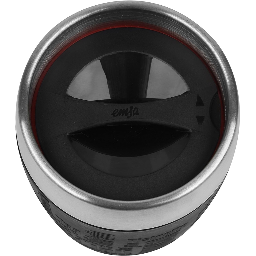 Tefal - Cană de călătorie 200 ml TRAVEL CUP inox/negru