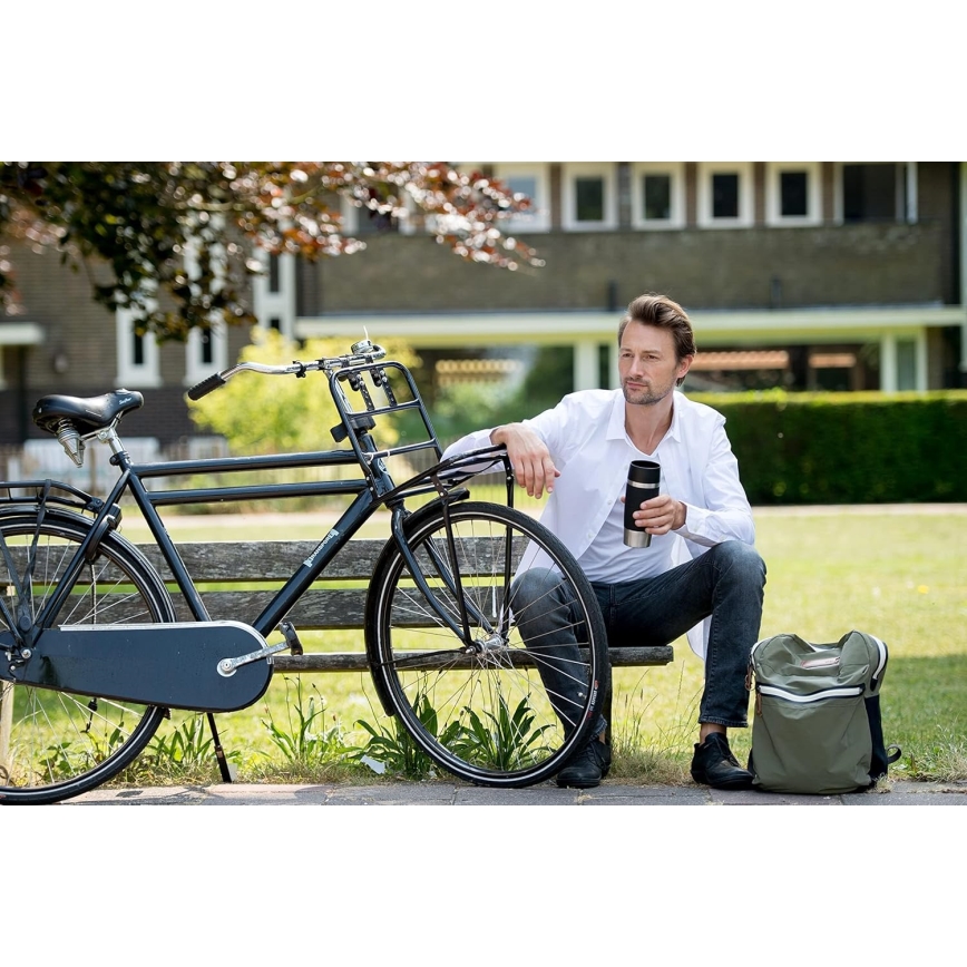 Tefal - Cană de călătorie 360 ml TRAVEL MUG inox/negru