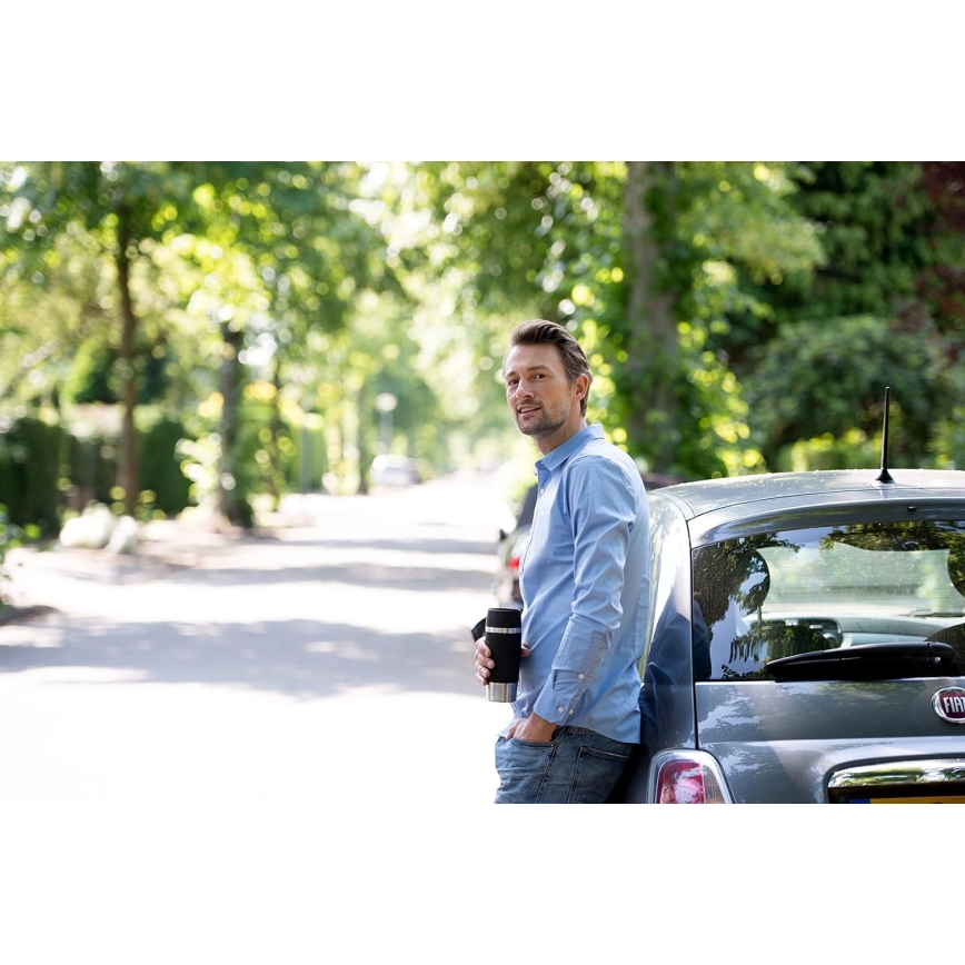 Tefal - Cană de călătorie 360 ml TRAVEL MUG inox/negru