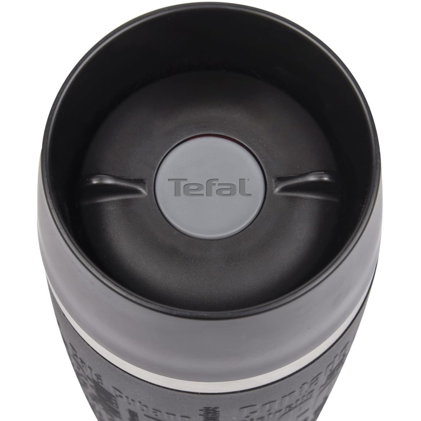 Tefal - Cană de călătorie 360 ml TRAVEL MUG inox/negru