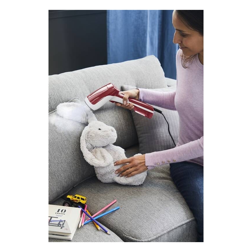 Tefal - Vaporizator manual pentru haine ACCESS STEAM FIRST 1300W/230V vișiniu