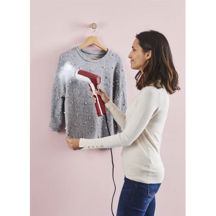 Tefal - Vaporizator manual pentru haine ACCESS STEAM FIRST 1300W/230V vișiniu