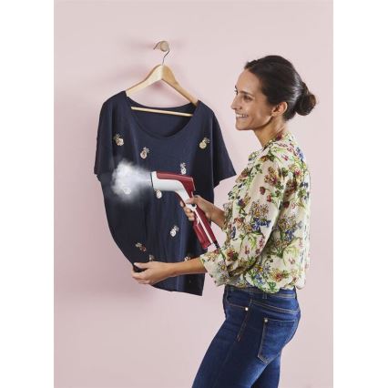 Tefal - Vaporizator manual pentru haine ACCESS STEAM FIRST 1300W/230V vișiniu