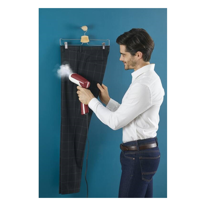 Tefal - Vaporizator manual pentru haine ACCESS STEAM FIRST 1300W/230V vișiniu